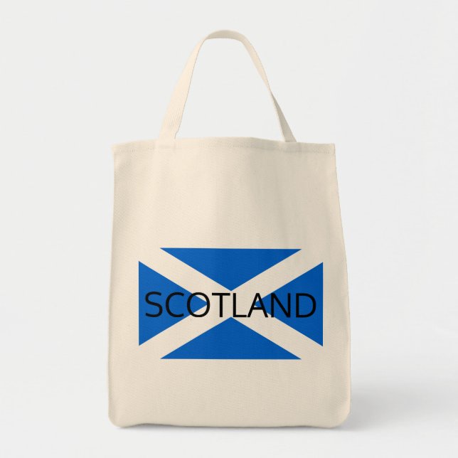 Bolsa Tote Bandeira escocesa gtcn (Frente)