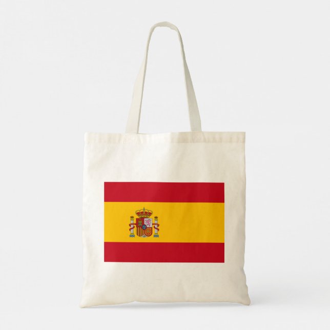 Bolsa Tote Bandeira Espanhola (Espanha) (Verso)