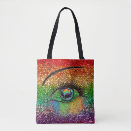 Bolsa Tote Bandeira fabulosa w/Eye 53086FE da coleção do