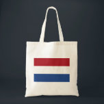 Bolsa Tote Bandeira Holandesa<br><div class="desc">Bandeira Patriótica dos Países Baixos.</div>