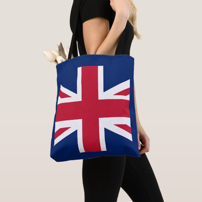 Bolsa Tote Bandeira Inglesa Patriótica (Close Up)