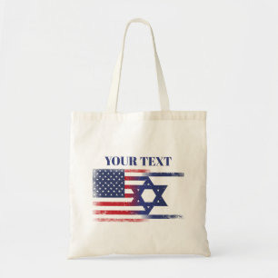 Bolsa Tote Bandeira Israel América
