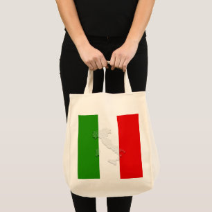 Bolsa Tote Bandeira italiana