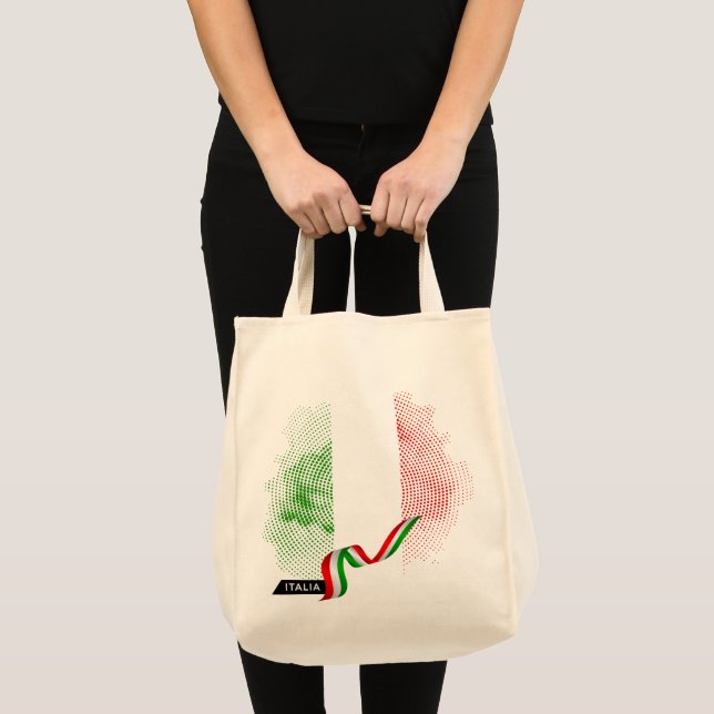 Bolsa Tote Bandeira italiana (Frente (produto))