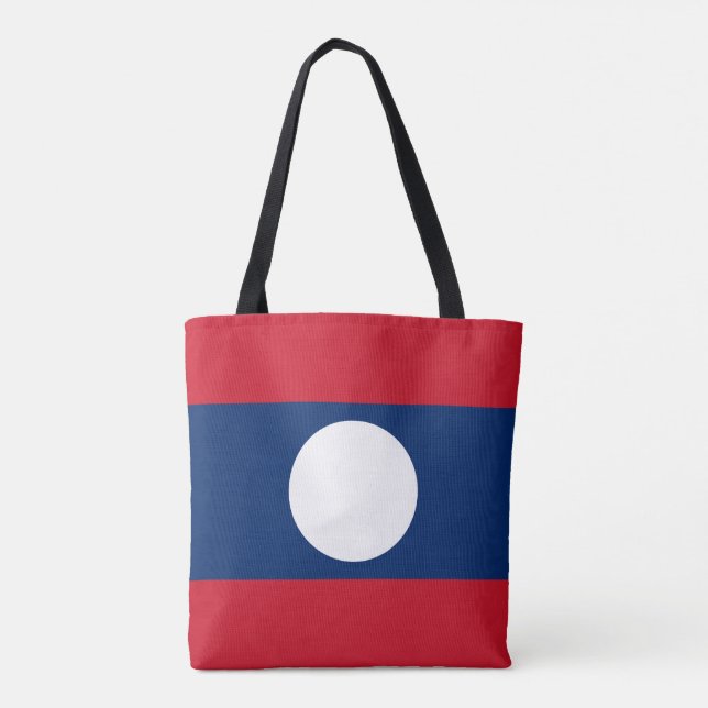 Bolsa Tote Bandeira Laos (Verso)