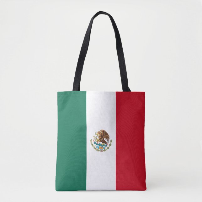 Bolsa Tote Bandeira mexicana (Frente)