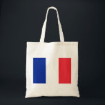 Bolsa Tote Bandeira Nacional da França<br><div class="desc">Quer que todos saibam que você representa um determinado país? Mostre o seu orgulho nacional com esta bandeira do produto mundial. Este item exibe uma bandeira mundial com a bandeira da França. Visite o Poster World Flags em https://www.zazzle.com/worldflagsposter para ver mais produtos com bandeiras e banners de todo o mundo....</div>