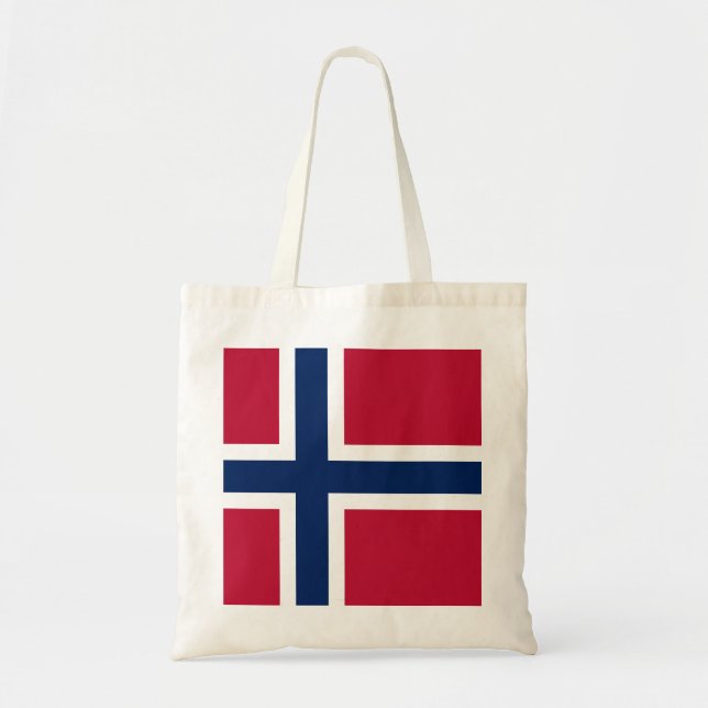 BOLSA TOTE BANDEIRA NACIONAL DA NORUEGA (Frente)