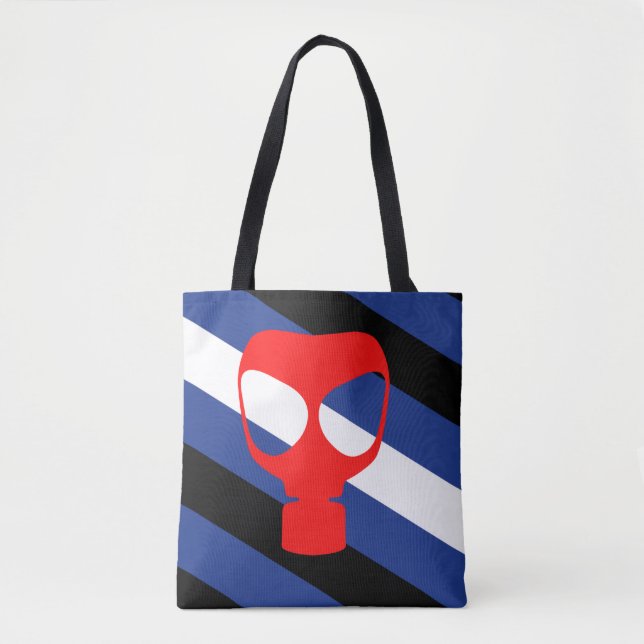 Bolsa Tote Bandeira Orgulho Máscara (Frente)