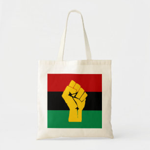 Bolsa Tote Bandeira Pan-Africana de Energia Preta