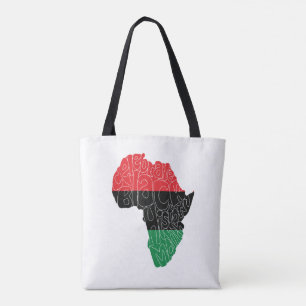 Bolsa Tote Bandeira Pan-Africana Design