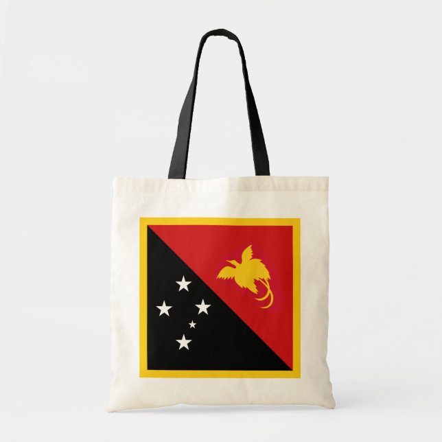 Bolsa Tote Bandeira Papua-Nova Guiné (Frente)
