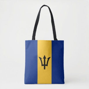Bolsa Tote Bandeira Patriótica de Barbados