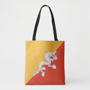 Bolsa Tote Bandeira Patriótica do Butão