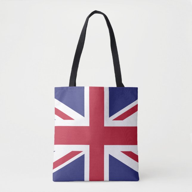 Bolsa Tote Bandeira Patriótica do Reino Unido (Frente)