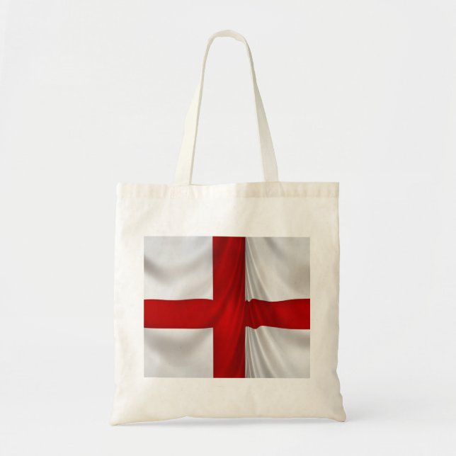 Bolsa Tote Bandeira Patriótica George Cross, Rua da Inglaterr (Frente)