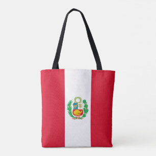 Bolsa Tote Bandeira Peruana, Bandeira do Peru