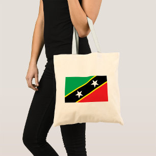 Bolsa Tote Bandeira rua Kitts E Nevis