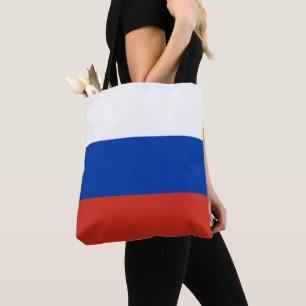Bolsa Tote bandeira russa