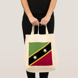 Bolsa Tote bandeira santo Kitts e Nevis