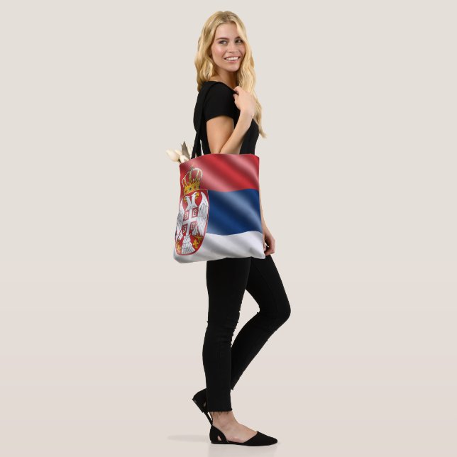 Bolsa Tote Bandeira sérvio (No(a) Modelo)