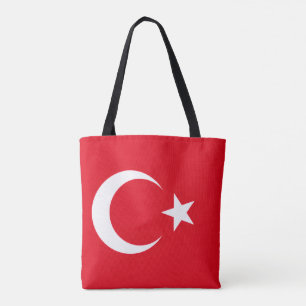 Bolsa Tote Bandeira Turca, Bandeira da Turquia