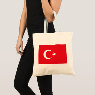 Bolsa Tote Bandeira Turca (Turquia)