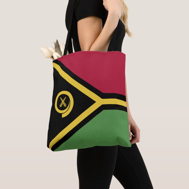 Bolsa Tote Bandeira Vanuatu (Close Up)