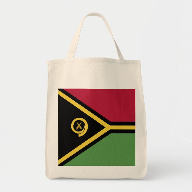 Bolsa Tote Bandeira Vanuatu (Frente)