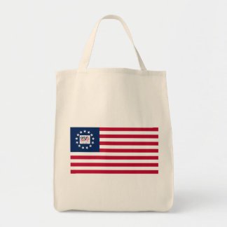 Bolsa Tote Bandeiras da Bandeira Betsy Ross do 250º Aniversár