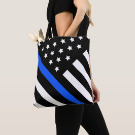 Bolsa Tote Bandeja azul da Polícia das Mulheres