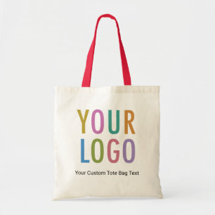 Bolsa Tote Bandeja de Canvas de logotipo personalizado com al