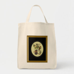 Bolsa Tote Bandeja de ferramentas do Vintage Audubon Birds Tr
