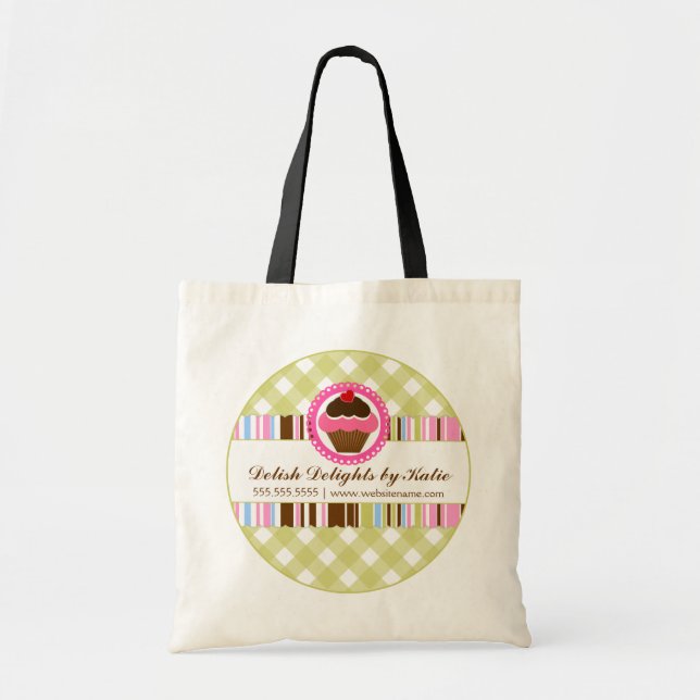 Bolsa Tote Bandeja de ferramentas personalizada da padaria do (Frente)