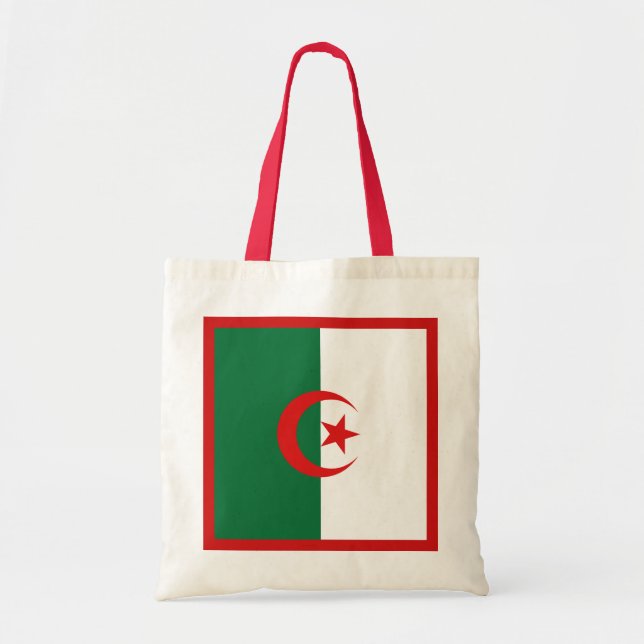 Bolsa Tote Bandeja de Sinalizador Argélia (Frente)