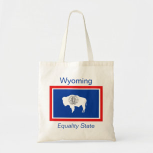 Bolsa Tote Bandeja de Sinalizador Wyoming