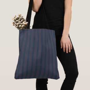 Bolsa Tote Bandeja de Tota com Strike Marinho Moderno Azul e 