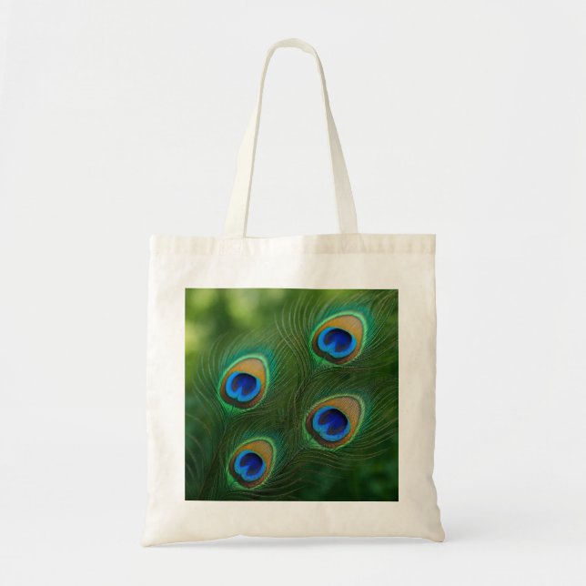 Bolsa Tote Bandeja de Tota de design de Peacock (Frente)