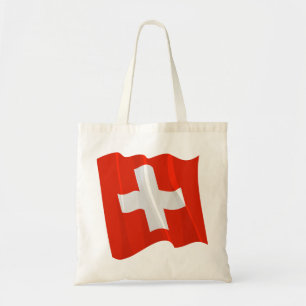 Bolsa Tote Bandeja de Tote com Sinalizador Suíço