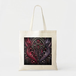 Bolsa Tote Bandeja de Tote da Elegância Gótica - Carregar do