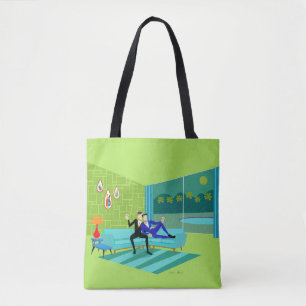 Bolsa Tote Bandeja do Casal Romântico
