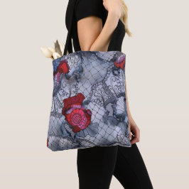 Bolsa Tote Bandeja Rosa preto