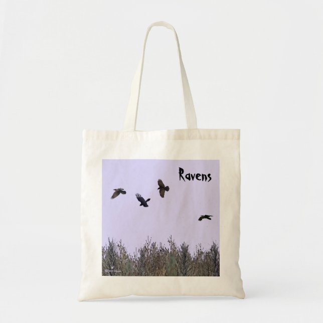 Bolsa Tote Bando de Ravens (Frente)