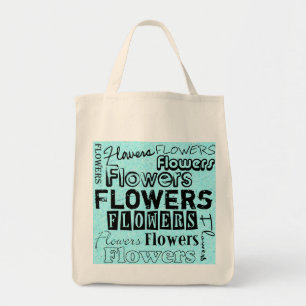 Bolsa Tote Banheira de Arborização de Flores