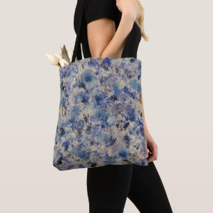 Bolsa Tote Banheira de Toques Azul