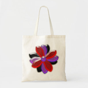 Bolsa Tote Banheira de Tota de Orçamento da Flor de Margariz