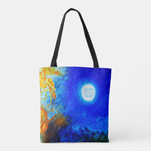 Bolsa Tote Banheira de Tota Maia Azul e Amarela