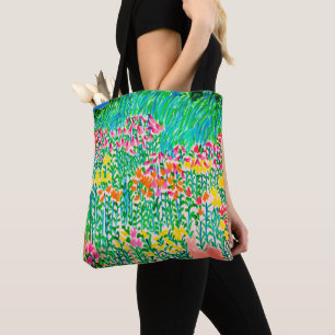 Bolsa Tote Banho de Toque de Lírios de Todo Lugar