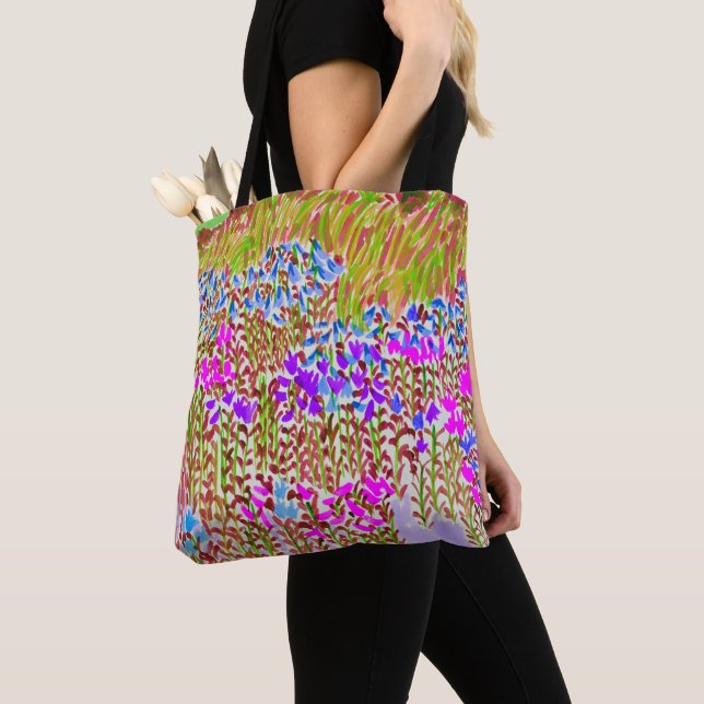 Bolsa Tote Banho de Toque de Lírios de Todo Lugar (Close Up)