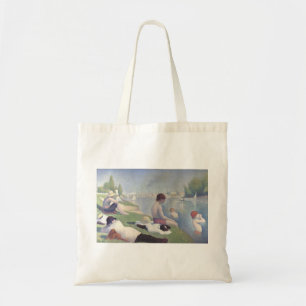 Bolsa Tote Banho em Asnières de Georges Pierre Seurat